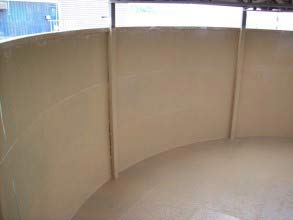Long-term protection provided to tank walls using Belzona 5811 (Immersion Grade)