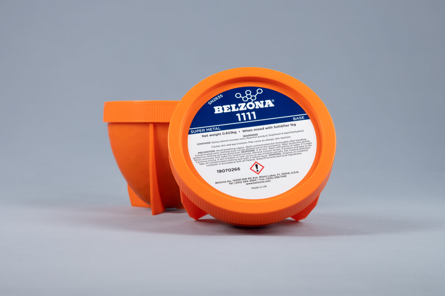 Belzona 1111 - Composite polyvalent pour les applications de collage,d’étanchéification et de reconstruction.