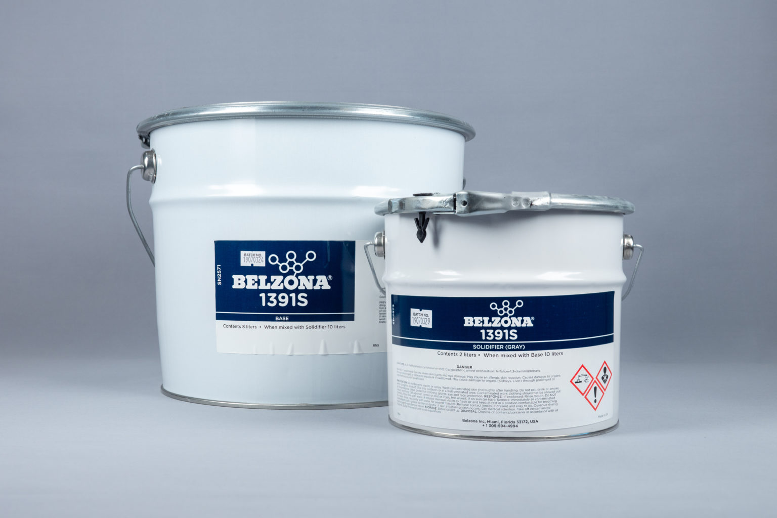 Belzona 1391S - Revêtement époxy appliqué par pulvérisation.