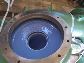 Protection anti-cavitation d’un corps de pompe - Belzona 1341