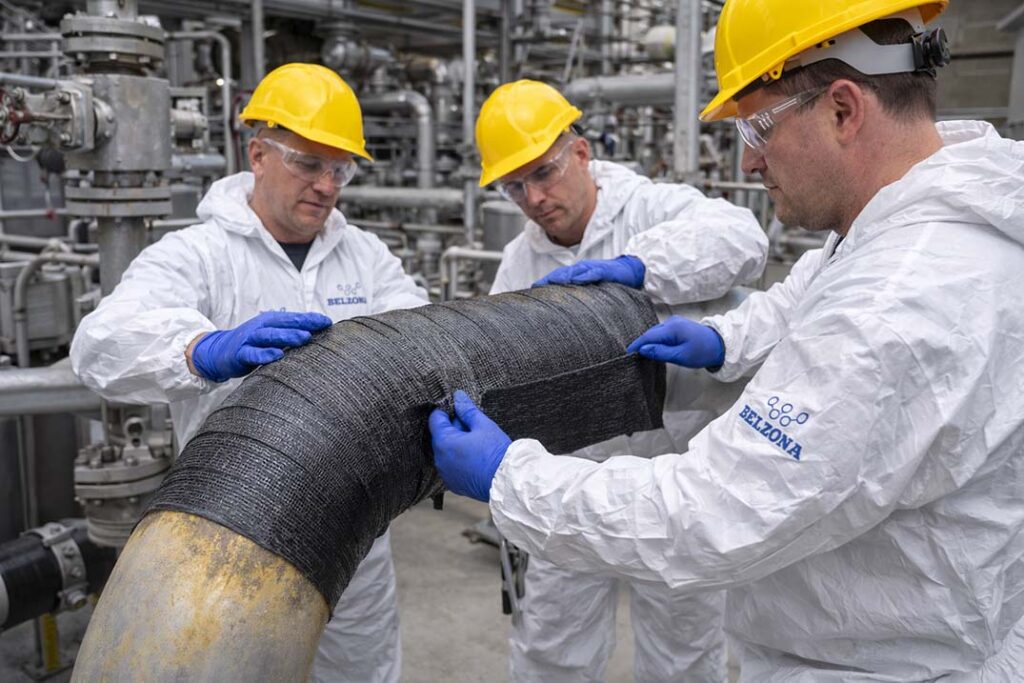 Frettages composites pour renforcer les structures métalliques