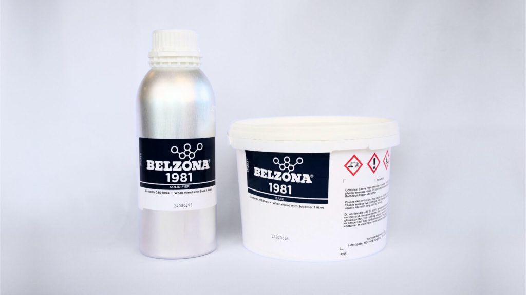Produit Belzona 1981 - solidifiant et base