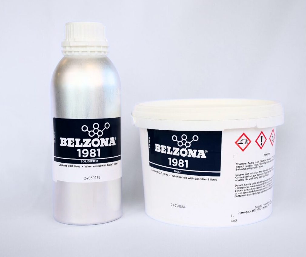 Produit Belzona 1981 - solidifiant et base